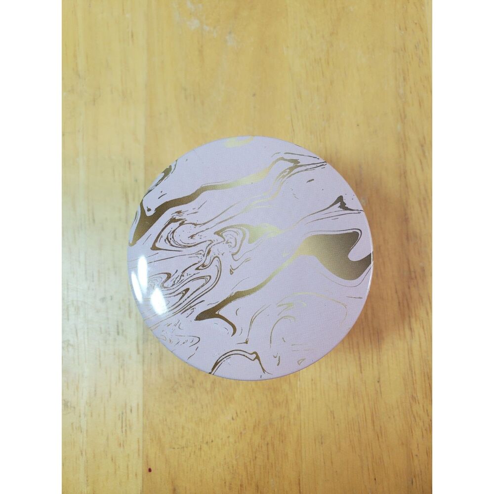 Round Tin Lemon Scented Candle~Brand New~